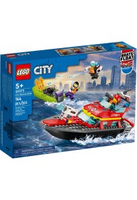 FIRE RESCUE BOAT - LEGO CITY 60373  5702017416335