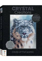 CRYSTAL CREATIONS: WILD SNOW LEOPARD