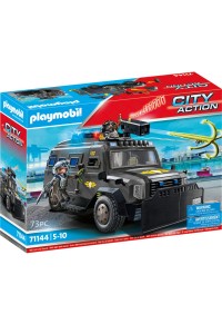 ΘΩΡΑΚΙΣΜΕΝΟ ΟΧΗΜΑ ΕΙΔΙΚΩΝ ΔΥΝΑΜΕΩΝ - PLAYMOBIL CITY ACTION 71144  4008789711441