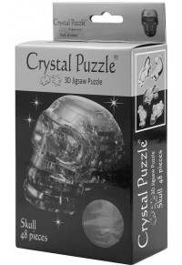 ΚΡΑΝΙΟ ΜΑΥΡΟ - CRYSTAL PUZZLE 3D  4893718902171