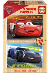 ΠΑΖΛ 2Χ25 ΤΕΜΑΧΙΩΝ ΞΥΛΙΝΟ CARS 3