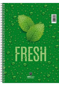 ΤΕΤΡΑΔΙΟ ΣΠΙΡΑΛ FRESH 17X25 120 ΣΕΛΙΔΕΣ 2 ΘΕΜΑΤΑ ΣΕ 4 ΣΧΕΔΙΑ  5202832065027