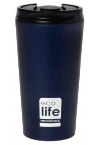 COFFEE THERMOS 370ml  BLUE-BLACK  5208009000617