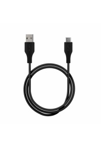 ΚΑΛΩΔΙΟ USB-A TO USB-C PURO 1MT MAX 15WATT - ΜΑΥΡΟ  8033830158865