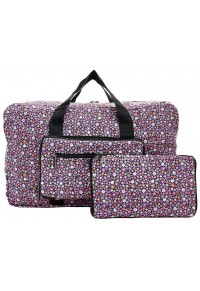 ΤΣΑΝΤΑ ΠΟΥ ΞΕΔΙΠΛΩΝΕΙ ΣΕ HOLDALL PURPLE DITSY FLOWERS  5060735632117