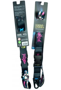 ΜΠΡΕΛΟΚ LANYARD LEAGUE OF LEGENDS JINX BLACK  5204549150102