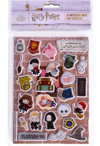 ΣΗΜΕΙΩΜΑΤΑΡΙΟ Α5 ΜΕ PUFF STICKERS HARRY POTTER  5056563713364